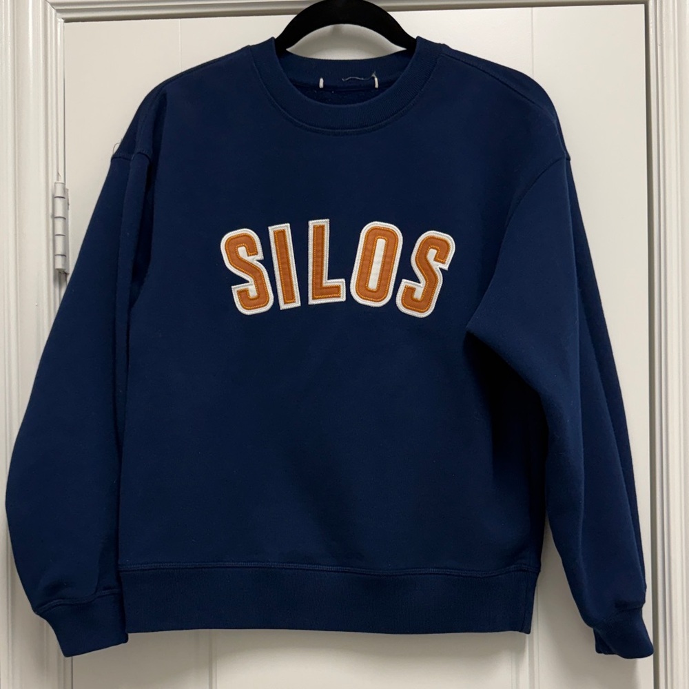 Magnolia Silos Navy Sweatshirt